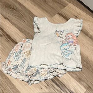 Disney Little Mermaid Toddler Outfit